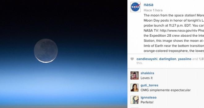 NASA estrena cuenta oficial en Instagram