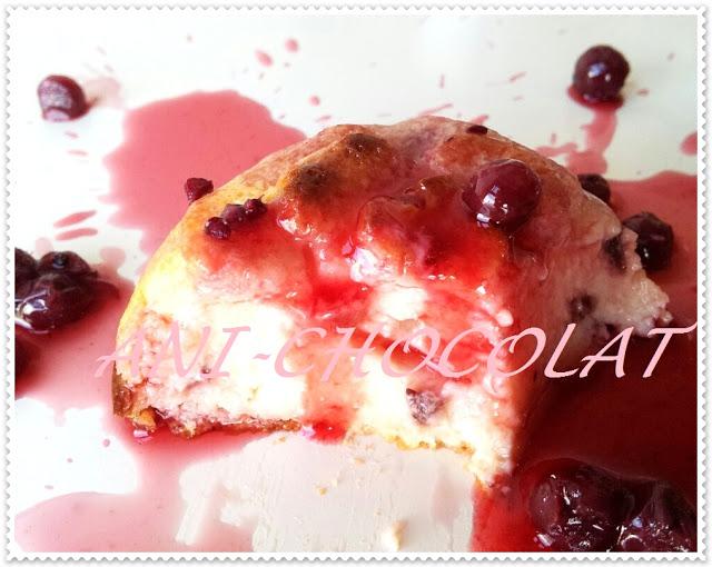 Rosas Cheesecake light (molde Silikomart)