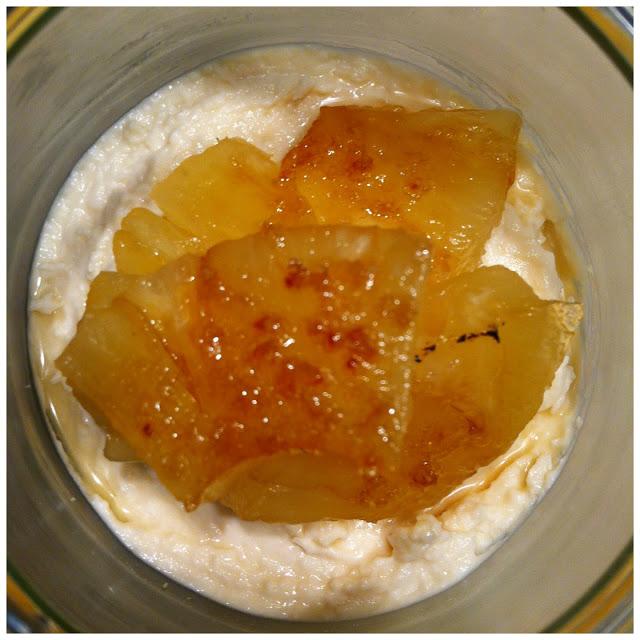 receta: postre de piña colada