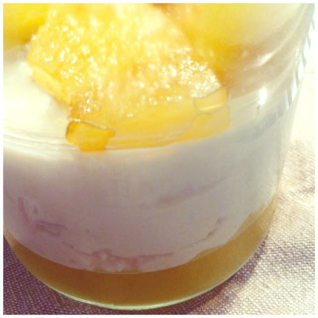 receta: postre de piña colada