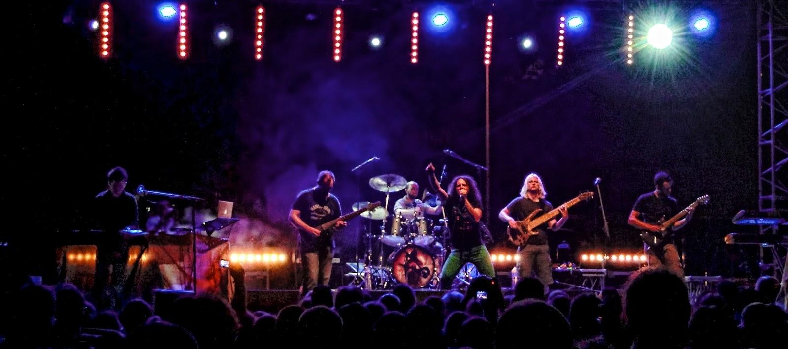 Haken en el directo del 29 de agosto el 2012 en Charante-Marítimo, Poitou-Charentes (Francia)