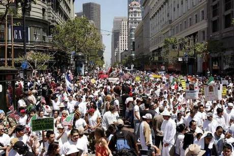 Gran jornada evangélica de oración pro reforma migratoria en EEUU