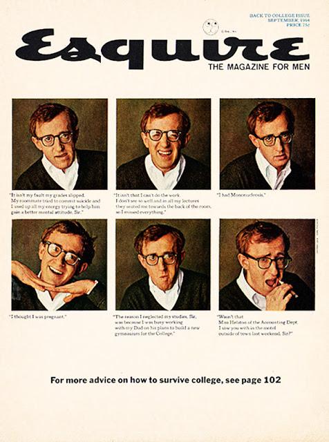 Woody Allen en las portadas de Esquire