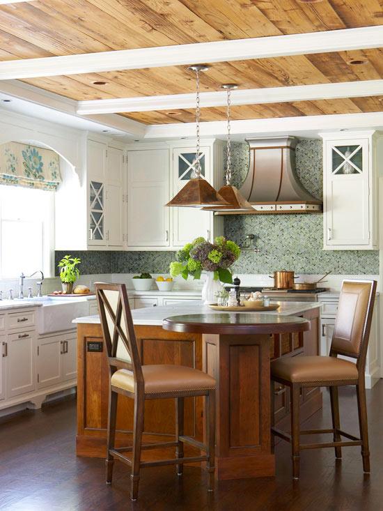 UNA CONFORTABLE COCINA RUSTICA