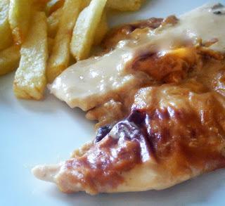 FILETES DE POLLO AL SOBRE