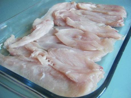 FILETES DE POLLO AL SOBRE FILETES DE POLLO AL SOBRE