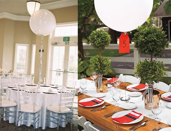 globos en bodas