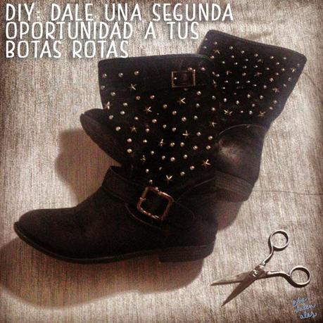 Diy: segundas vidas para tus botas rotas