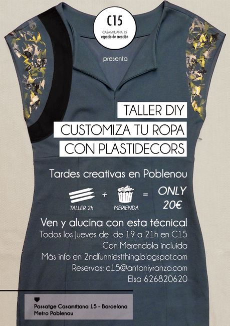 Taller CUSTOMIZA CON PLASTIDECORES en Casamitjana 15