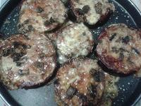 minipizzas de berenjena