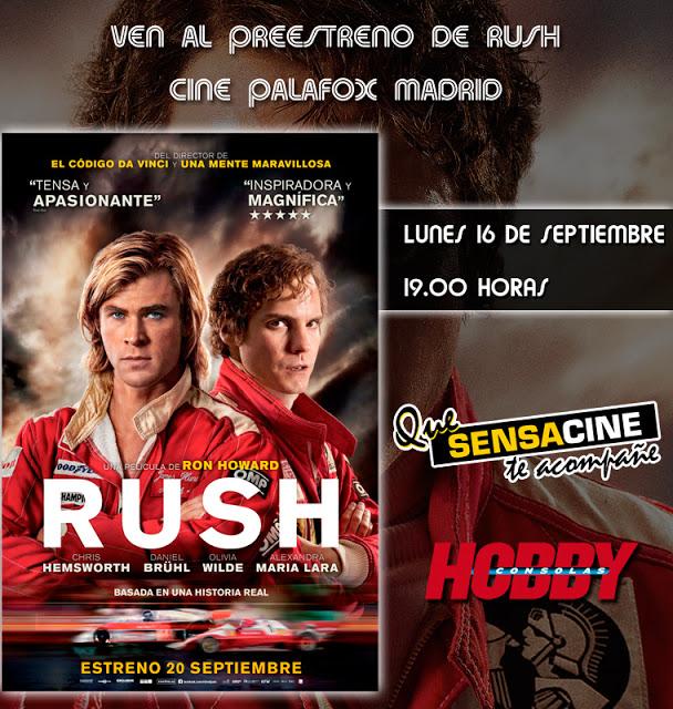 Concurso | Te invitamos al preestreno de RUSH