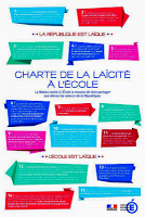 Los colegios franceses enseñarán la Carta del Laicismo desde este lunes