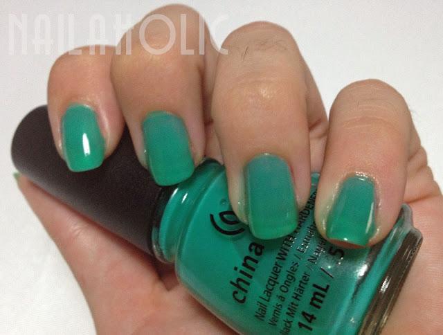 Mi colección - Keepin' it teal (China Glaze)