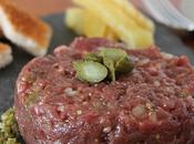Steak Tartar. Paso paso.