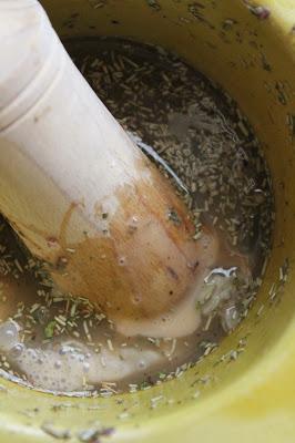 Paletilla de cordero con majado y guarnición. ¡Paso a paso!