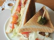 Sándwich BLT.