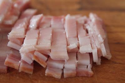 Espaguetis carbonara. Paso a paso.
