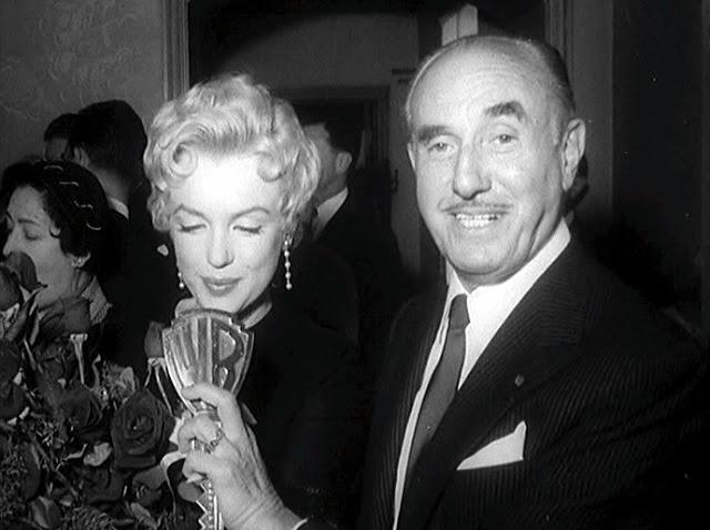 Jack Warner con Marilyn Monroe