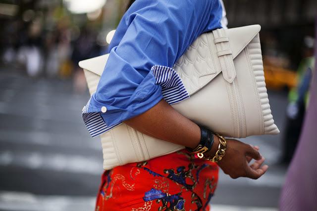 NYFW bags street style