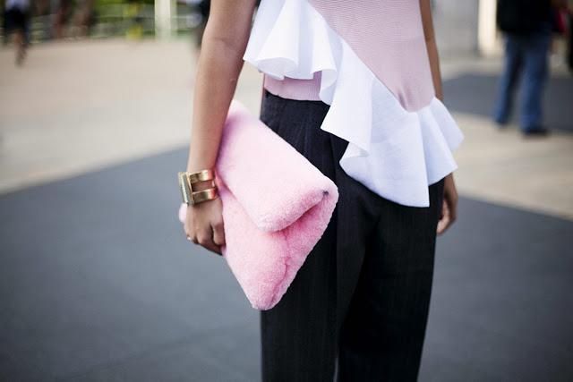 NYFW bags street style