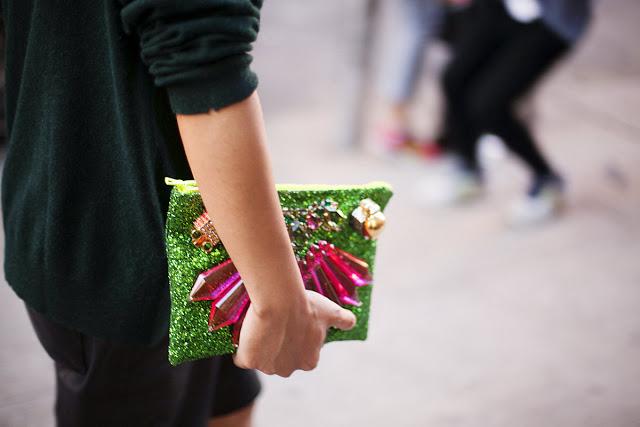 NYFW bags street style