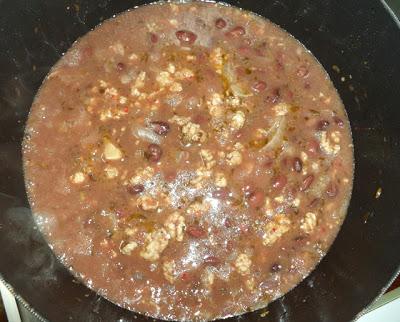 Chili con Carne y Frijoles Negros