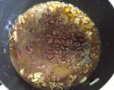 Chili con Carne y Frijoles Negros