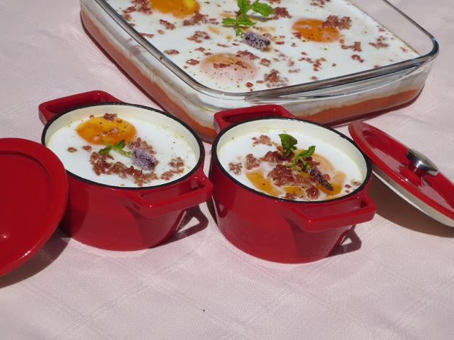 Huevos en cocotte