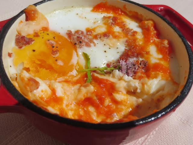 Huevos en cocotte