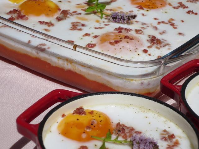 Huevos en cocotte