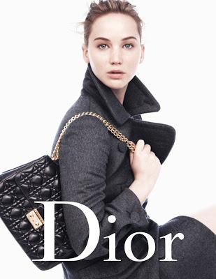 Jennifer Laurence posa con la cara lavada para MISS DIOR