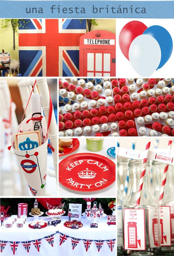 ideas para una fiesta britanica