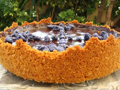 FRESAS Y CHOCOLATE: LA TARTA