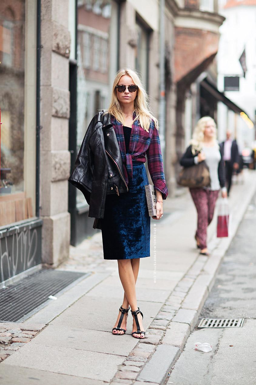 Tube skirt street style