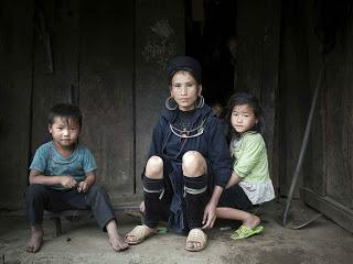 Familia indígena en Vietnam, United Nation Photo 