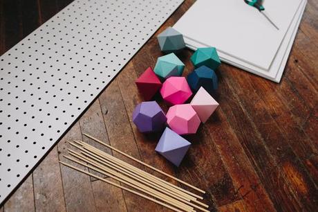 Caminos de mesa geometricos y Handmade