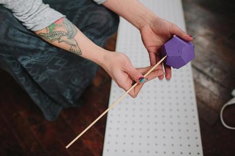 Caminos de mesa geometricos y Handmade