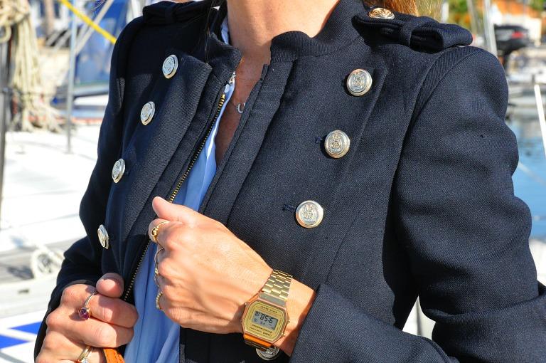 military and navy blue
