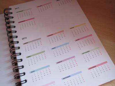 Agenda de Mr.Wonderful 2013/2014