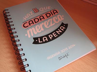 Agenda de Mr.Wonderful 2013/2014