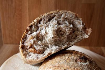 Pan de nueces y centeno