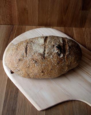 Pan de nueces y centeno