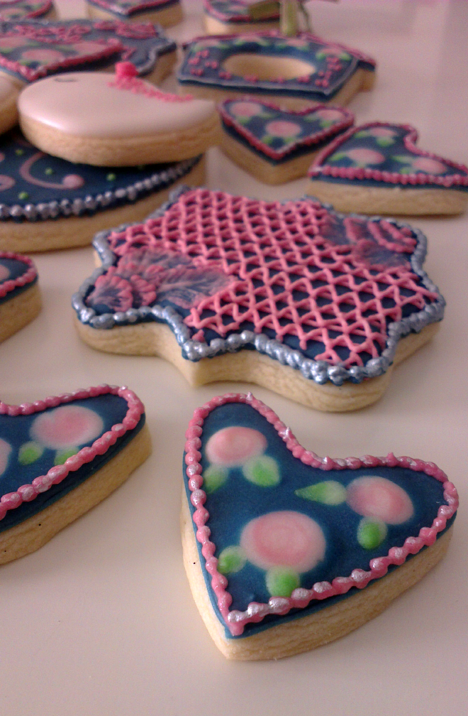 ♥ Galletas decoradas para regalo de boda a los recién casados