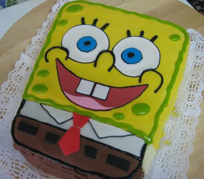 Tarta Bob Esponja