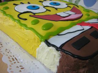 Tarta Bob Esponja