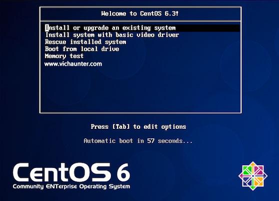 Qué instalación de centos 6.4 elegir