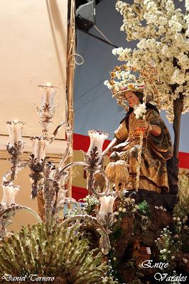 Galería de fotos en el blog entre varales