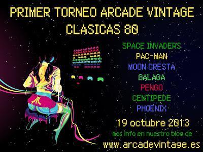 Torneo Arcade Vintage Clasicas 80 Torneo Arcade Vintage Clasicas 80