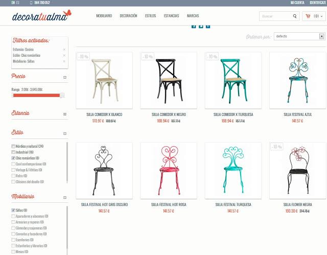 Novedades en decoratualma.com