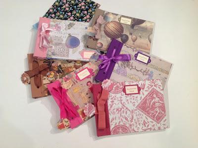 Mini-albumes para regalar en una boda